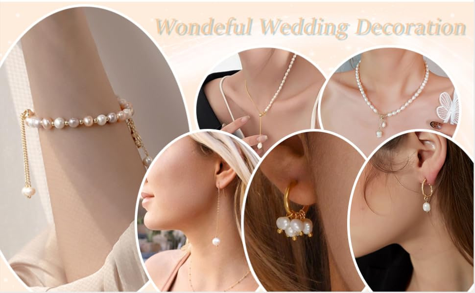 진주 귀걸이 세트